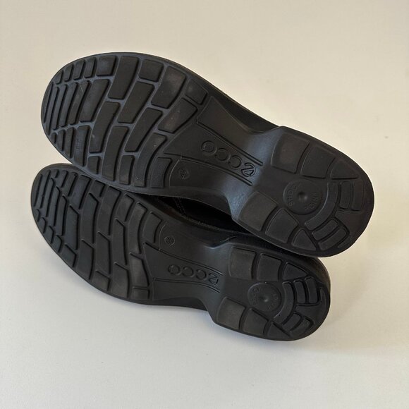 Ecco Mens Goretex Turn Chukka Brown Mid Leather Boots Size EU 44 US 10.5 Lace Up - Picture 3 of 9